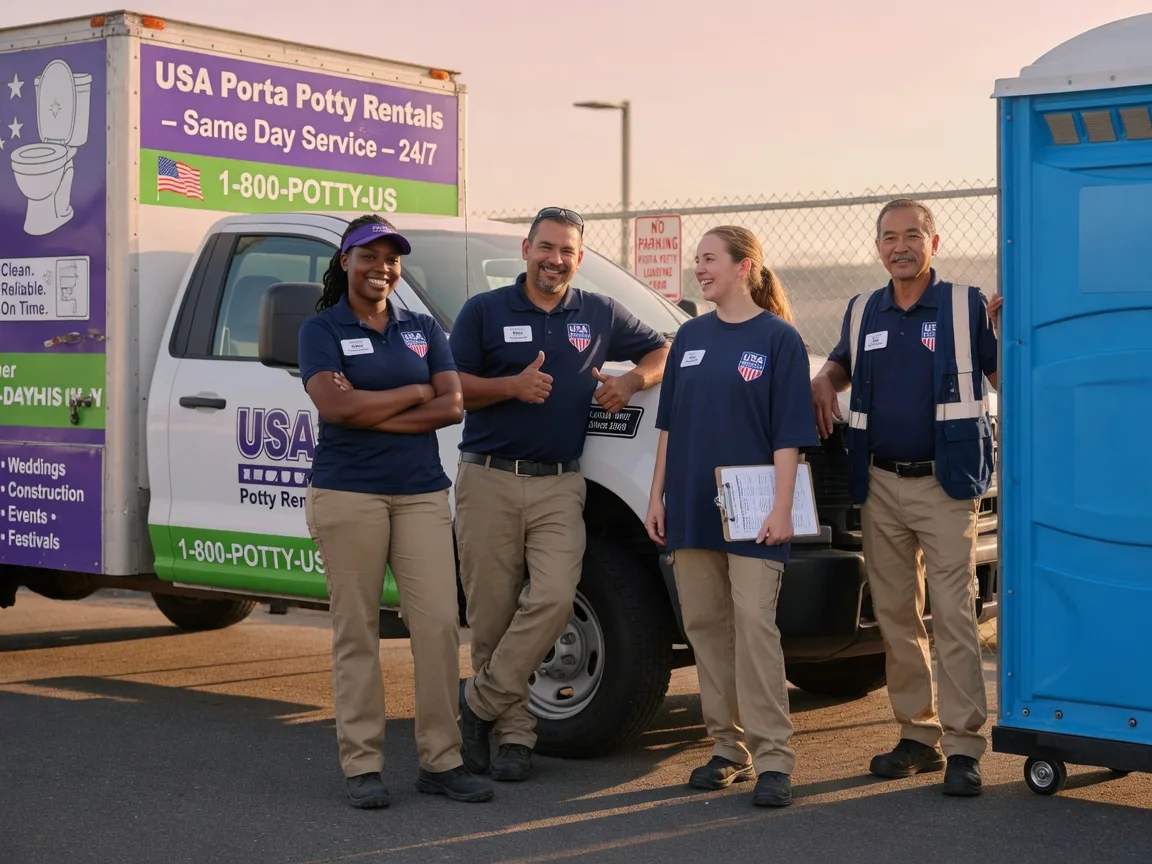 Porta Potty Rental company in Crown City, OH
